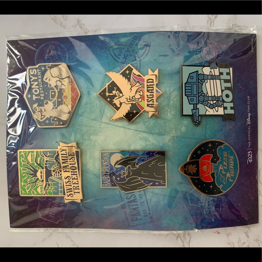 D23 Gold Member 2020 Pin Set